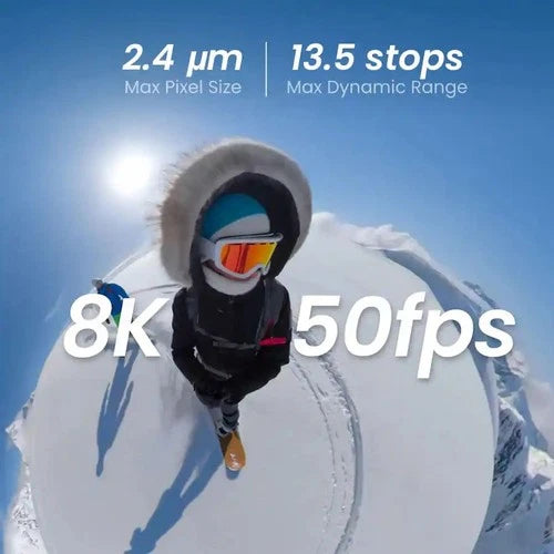 Xtra Sphra360 Action Camera,8K Volgging Camera,Waterproof,Panoramic Video,105GB