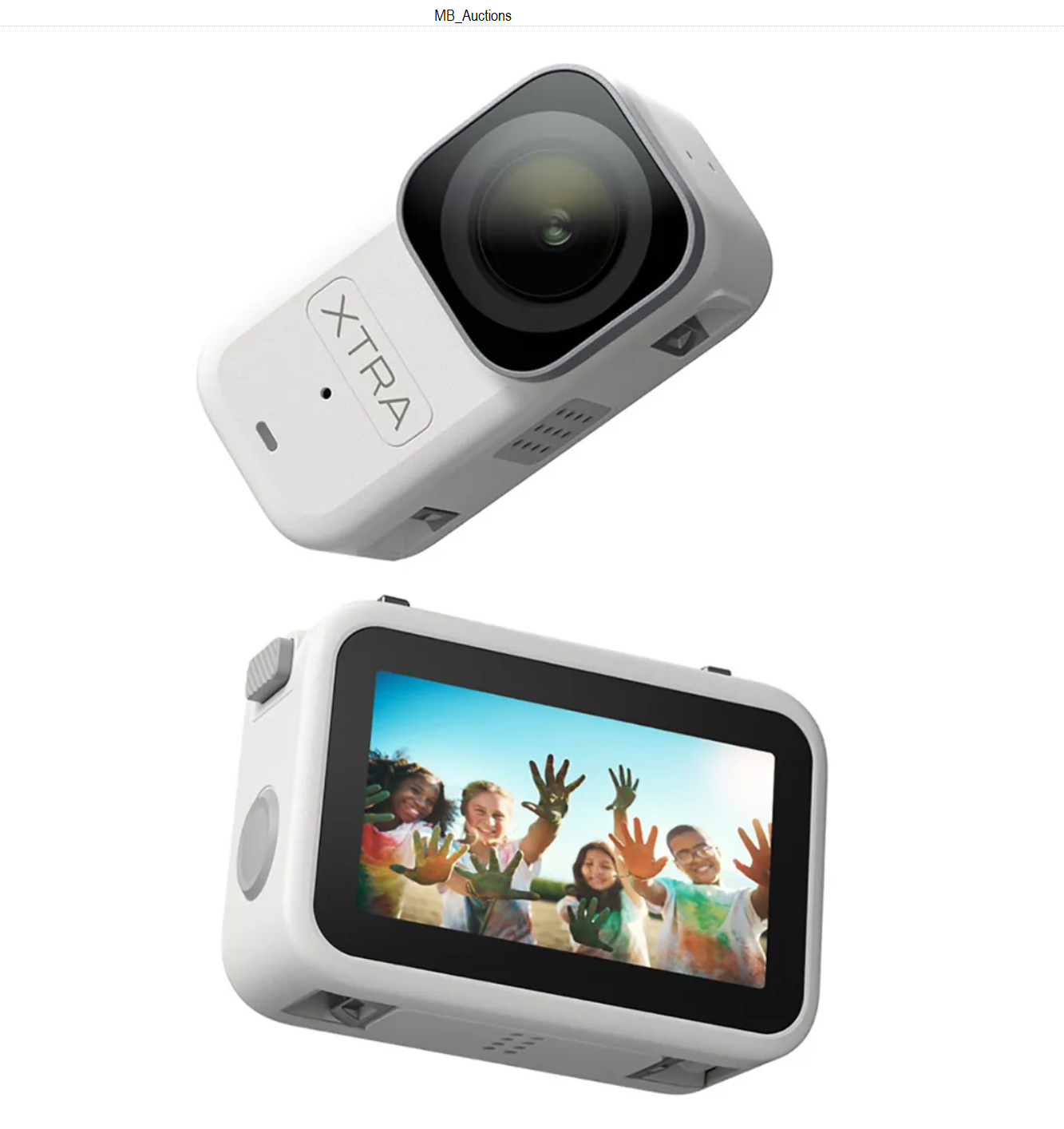 Xtra Atto Wearable 4K Action Camera (128GB) Buil in Stabilization - New Sealed