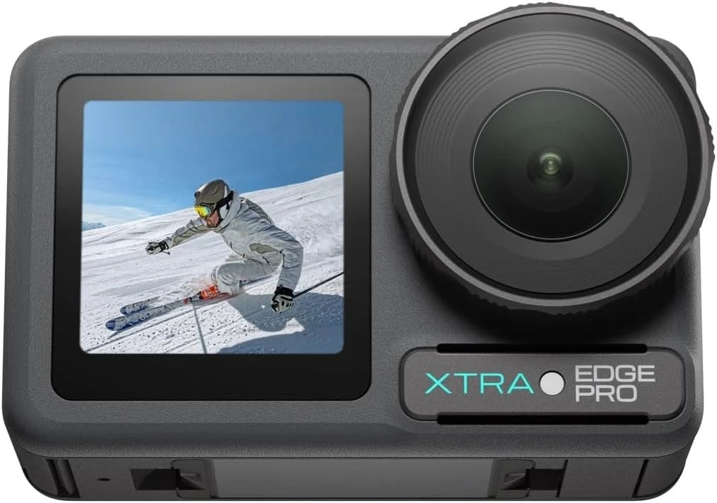 Xtra Edge Pro Action Camera,4K Vlogging Camera Waterproof,Night View,1/1.3''Sens