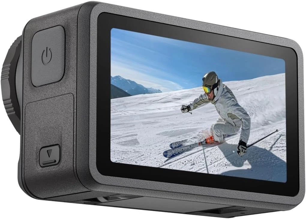Xtra Edge Pro Action Camera,4K Vlogging Camera Waterproof,Night View,1/1.3''Sens