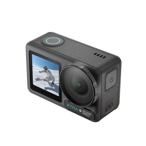 Xtra Edge Pro Action Camera,4K Vlogging Camera Waterproof,Night View,1/1.3''Sens