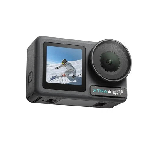 Xtra Edge Pro Action Camera,4K Vlogging Camera Waterproof,Night View,1/1.3''Sens